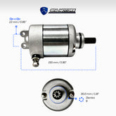 Marcha Polaris 450 525 Outlaw (2008-2011) Ktm 250 400 520 54